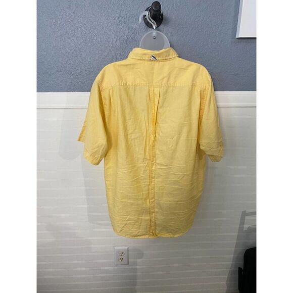 Arturo Calle Yellow Collared Button Down Shirt - Picture 4 of 6